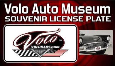 License Plate Volo Museum