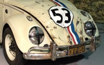 License Plate Herbie The Lovebug<br> "OFP 857" </br> Collectible